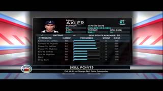 MLB 2K10: My Player Ratings and Skill Points