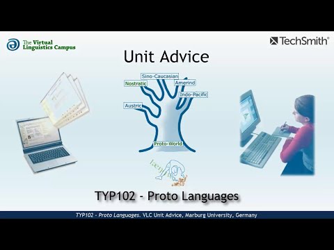 TYP102 - Unit Advice (Proto Languages)