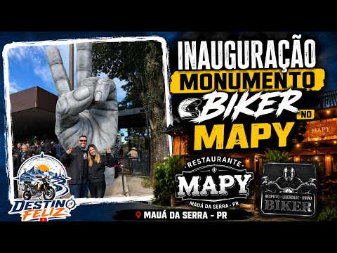 De Tiger 900 até Mauá da Serra para conhecer o Monumento Biker do MAPY!