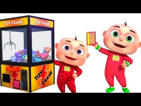 Five Little Babies Playing Claw Machine | Nursery Rhymes Collection | Kids Songs & Baby Rhymes