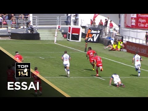 TOP 14 - Essai 1 Josua TUISOVA (RCT) - Toulon - Castres - J25 - Saison 2017/2018