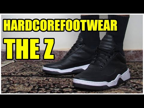 HARDCOREFOOTWEAR THE Z feat. MARCOS MION - Unboxing + Review + On Feet
