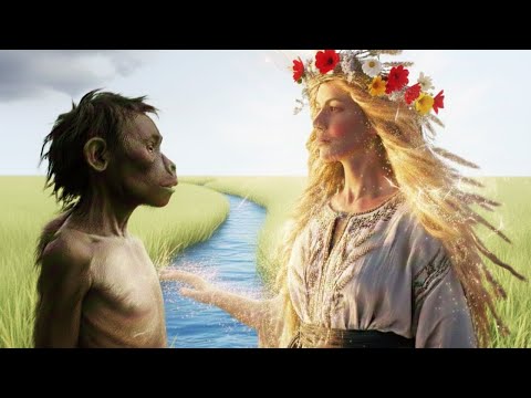 GODDESSES vs EARLY HUMANS ✨ DEMETER & PERSEPHONE in Stone Age | Random visits or blessings? (3D CGI)