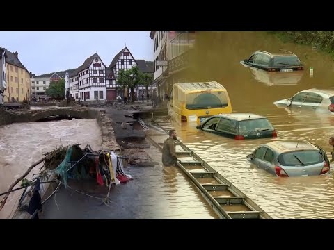 지구촌 '홍수 시대'…"기후변화로 대홍수 발생 가능성 최대 9배 늘어" / 연합뉴스TV (YonhapnewsTV)