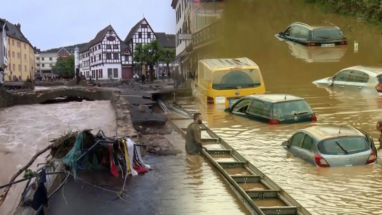 지구촌 '홍수 시대'…"기후변화로 대홍수 발생 가능성 최대 9배 늘어" / 연합뉴스TV (YonhapnewsTV)