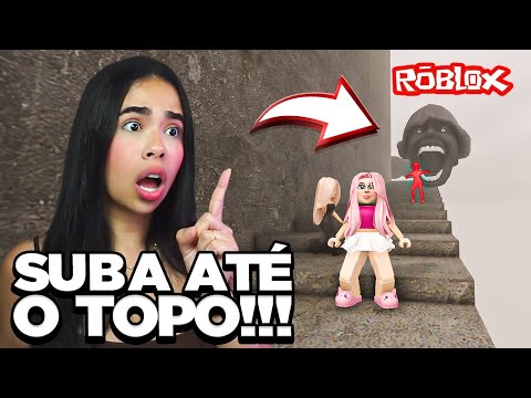 SOBREVIVA DA MINHOCA ATÉ O TOPO NESSE JOGO DO ROBLOX
