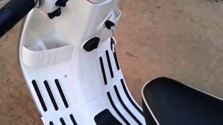 Vespa S, India Closer look