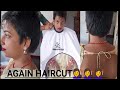 AGAIN ANUPRIYA SITTING ON BARBAR CHAIR BECAUSE HAIR IS GROW FULL VIDEO UPLOAD IN MEMBERSHIP