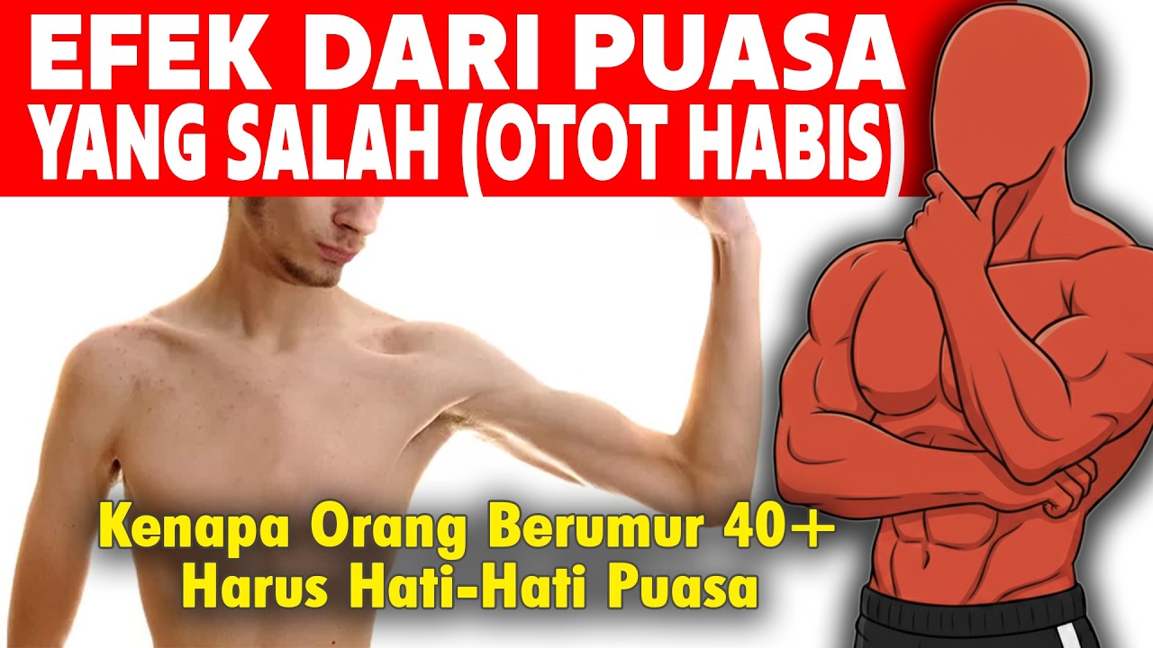 Awas! Puasa Tanpa Olahraga Punya Efek Buruk! Umur 40+ Wajib Tau ini