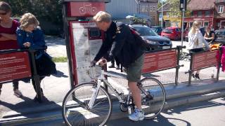 preview picture of video 'Cykelhissen i Trondheim'