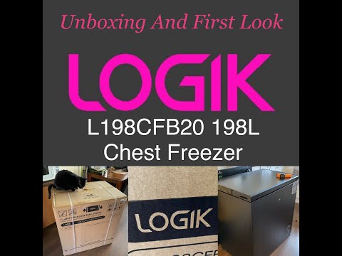 LOGIK L198CFB20, 198l Chest Freezer, Unboxing And First Look