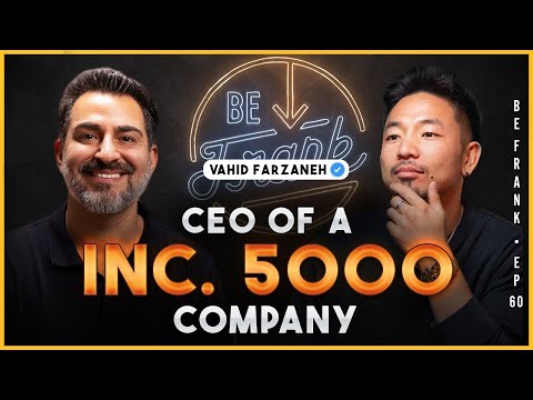 Vahid Farzaneh - Entrepreneur & Creative Visionary | Be Frank Podcast Ep.60