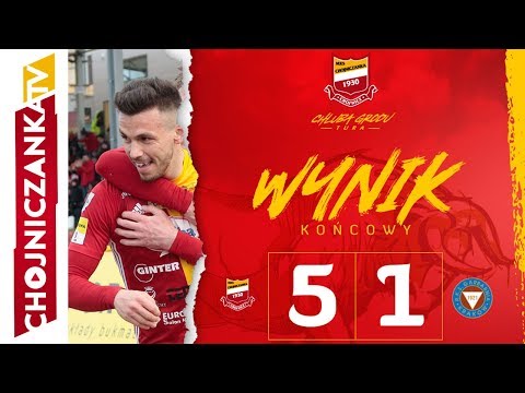 Skrót meczu Chojniczanka - Garbarnia Kraków (5:1 | 13.04.2019)