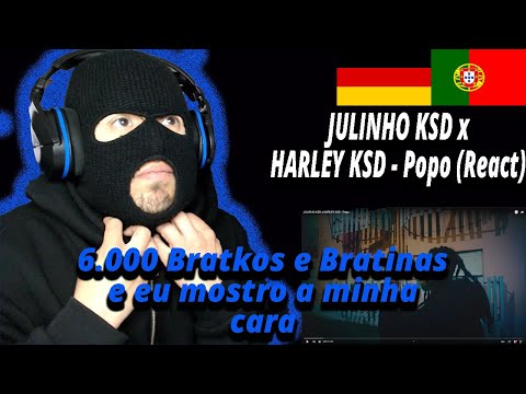JULINHO KSD x HARLEY KSD - Popo (React) I Filho de Emigrantes reage a Rap português#183