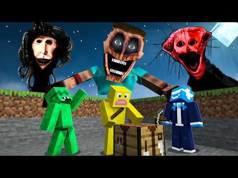 We Played EVERY HORROR MOD At Once in Minecraft