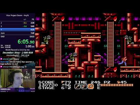 Vice: Project Doom speedrun in 13:08 (World Record)
