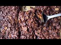 Chocolate Crunch Cake Way Too Delicious