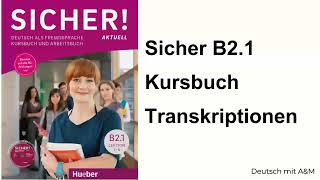 Sicher B2.1 Kursbuch CD 1 2 Lektion 1 Aufgabe 2, Abschnitt 1
