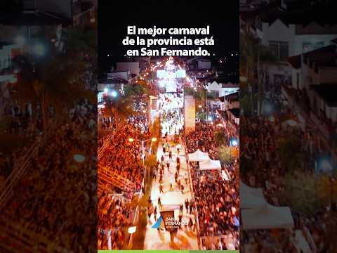 El mejor Carnaval de la provincia, está en San Fernando. ¡Nos vemos el año que viene! ❤️🎉