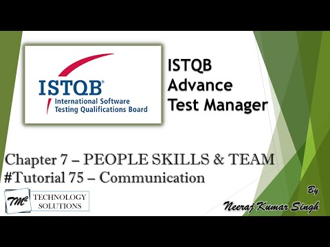 ISTQB Test Manager Introduction