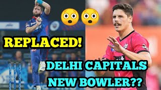 Ben Dwarshuis. Delhi Capitals new fast bowler. Replacement for Chris Woakes.