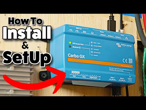 How To Install Victron Cerbo Gx SetUp Easy Simple