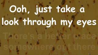 Phil Collins - Take a look through my eyes -  Lyrics - HD audio and video