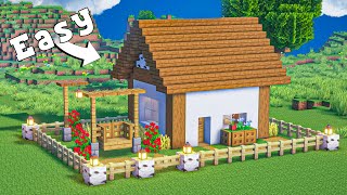 Minecraft: How To Build Best Wooden House / Tutorial