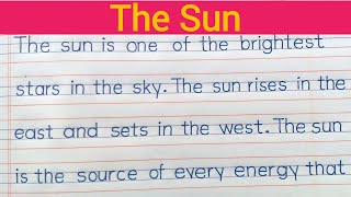 Download lagu essay on sun English essay on the sun The sun essa....mp3
