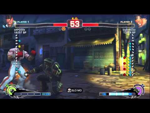 xAPO20x [Dudley] vs GuliverZzz [DeeJay] SSF4 Japanese Online Ranked Matches - TRUE-HD