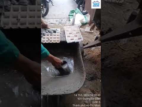 quy trình đúc cục kê