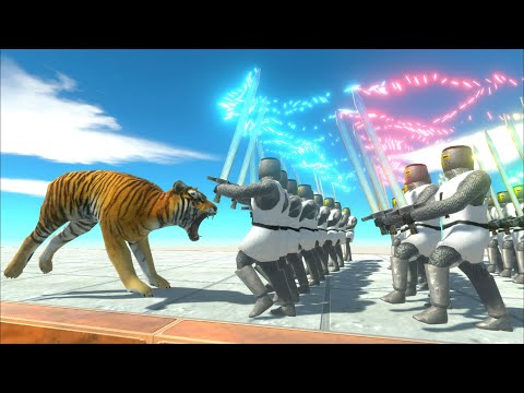 50X Swordsman vs Every Unit - Animal Revolt Battle Simulator