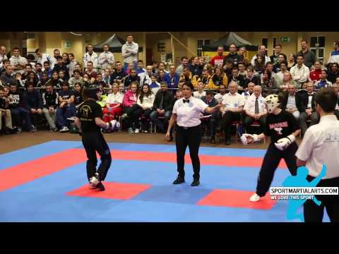 Evelyn Neyens vs Giulia Cavallaro - Women's Open Weight Semi Final - Irish Open 2015