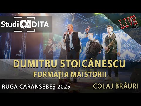 Dumitru Stoicanescu 🎷Formatia Maistorii ❌ Colaj Brauri LIVE ❌  Ruga de la Caraansebes 2025