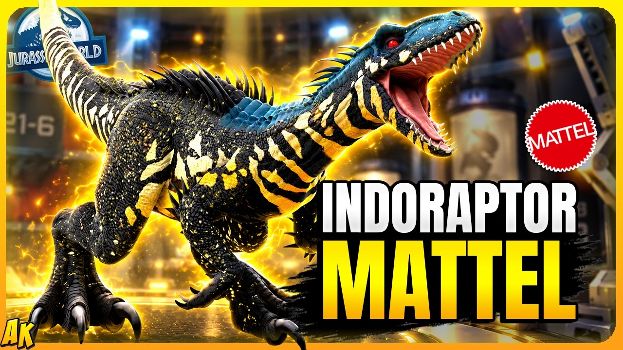 ¿Merece la Pena? ANÁLISIS INDORAPTOR de MATTEL // Jurassic World Alive
