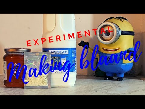 making blaand from villi yoghurt experiment 5%