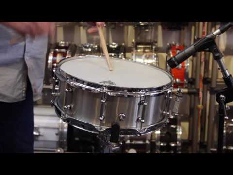 A Drummer's Tradition Stainless Steel Snare Drum 5x14