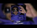 luv - tory lanez [sped up]