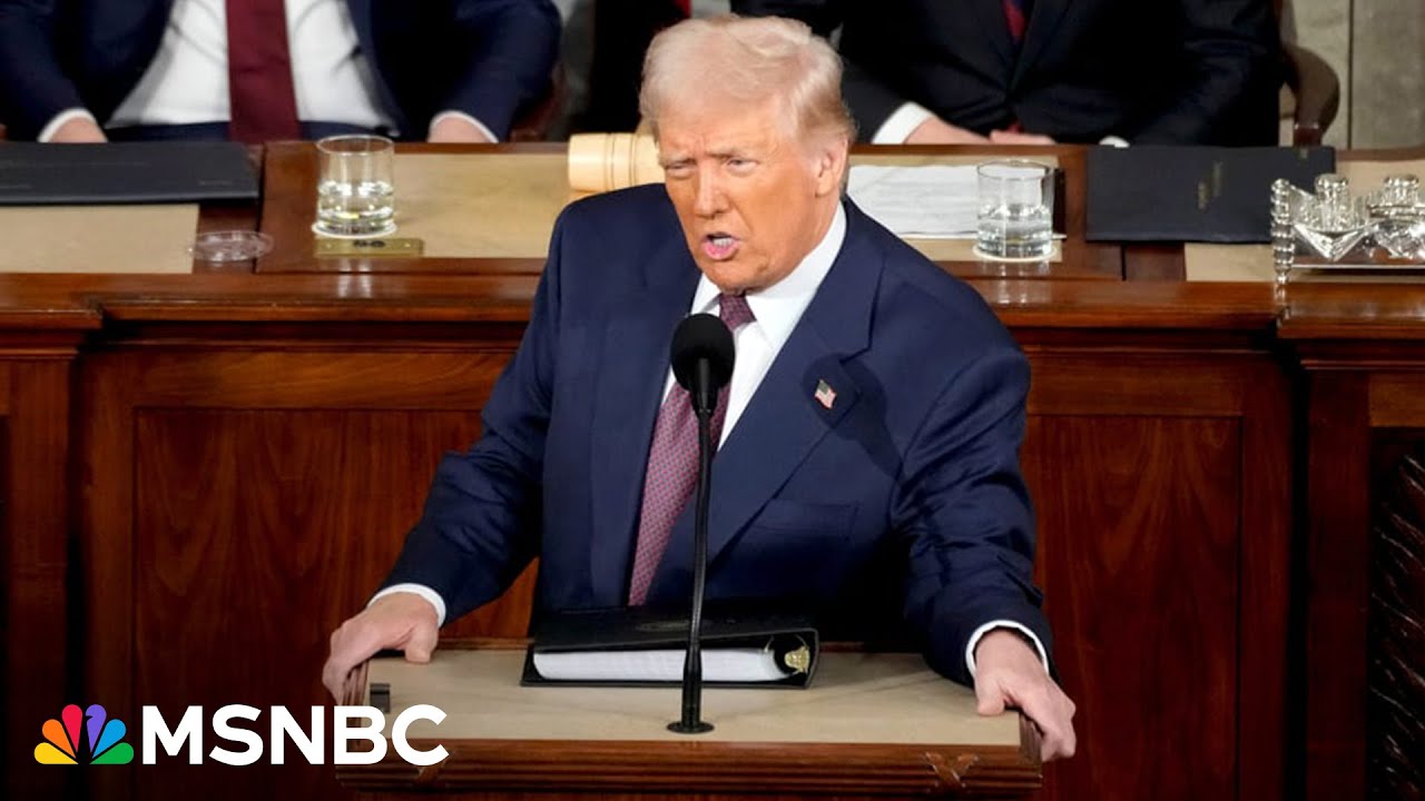 Full: Watch President Trump's address to joint session of Congress