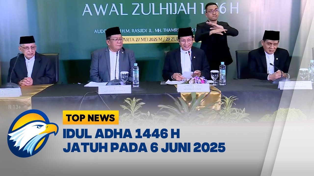 Tok! Idul Adha 1446 H Jatuh pada 6 Juni 2025 [Top News]
