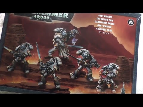 Grey Knights unboxing and review (WH40K)