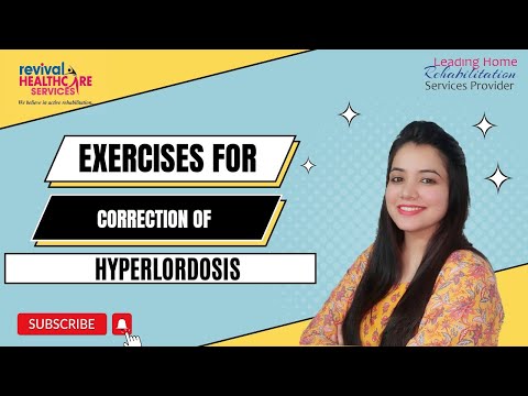 EXERCISES FOR CORRECTION OF HYPERLORDOSIS !! ll हाइपरलॉर्डोसिस के सुधार के लिए व्यायाम  II