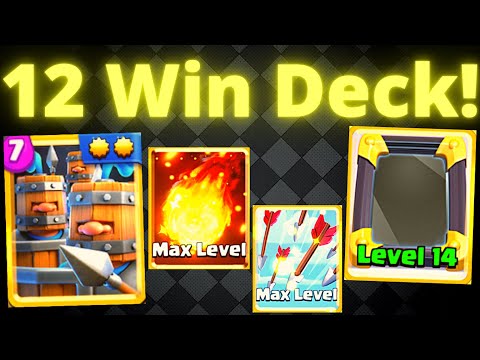 *NEW* 12 WIN Classic Challenge Deck! - Royal Hogs Royal Recruits Mirror