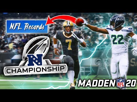 Broken NFL RECORD in NFC Championship! | Madden 20 Career Mode Ep. 10