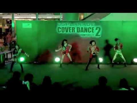 150404 Double S cover 2NE1 - Crush + I Am The Best @Esplanade Cover Dance #2 (Audition)