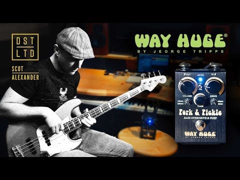 Пример звучания педали эффектов Way Huge WHE214 Pork And Pickle Bass Overdrive
