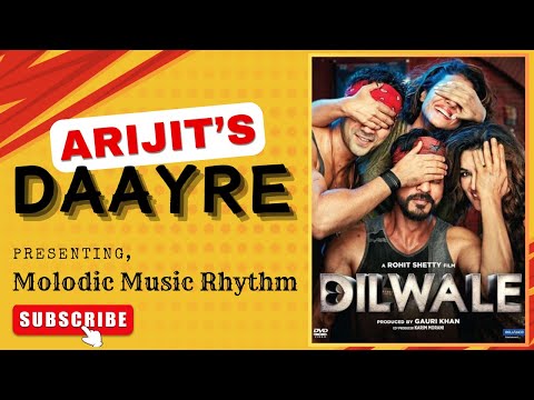 Daayre | Dilwale | Audio Track | Shah Rukh Khan | Kajol | Varun Dhawan | Kriti Sanon.✓✓