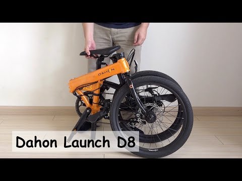 Dahon Launch D8 Folding Bike - How to Fold and Unfold