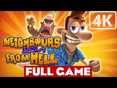 Neighbours back from Hell Gameplay walkthrough full game 100% (PC 4K UHD) - No Commentary