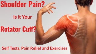 Shoulder Pain - Rotator Cuff?: Tests, Pain Relief and Exercises